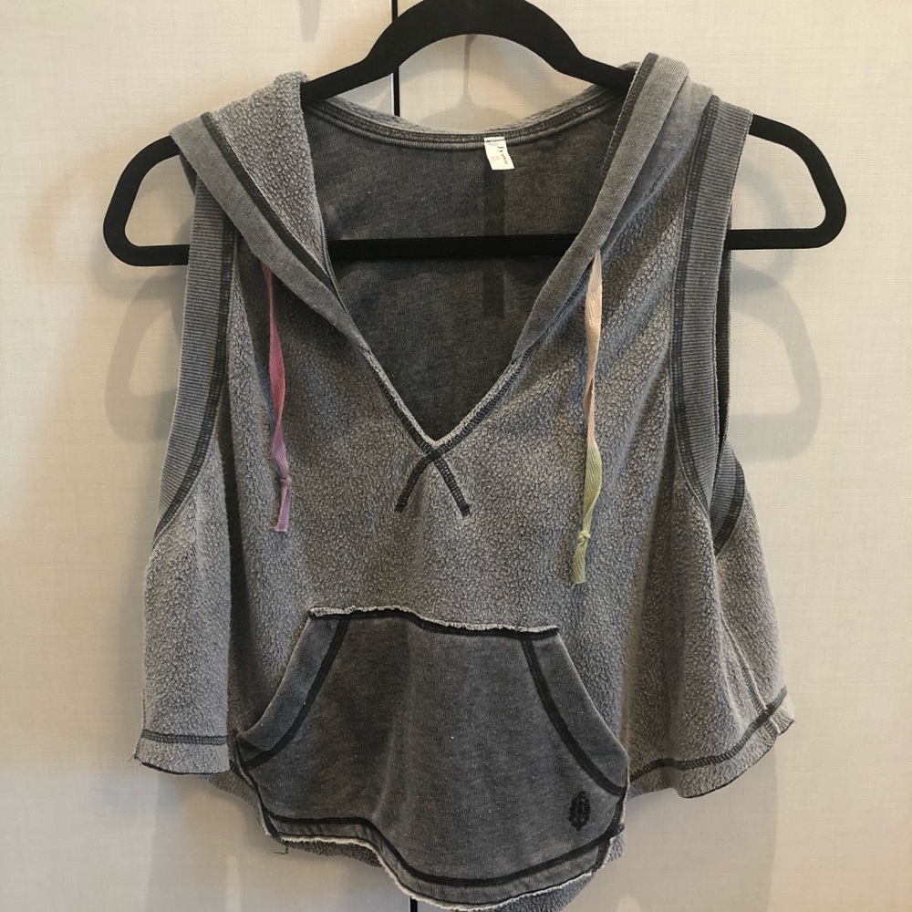 LIKE NEW Free People Movement hooded top